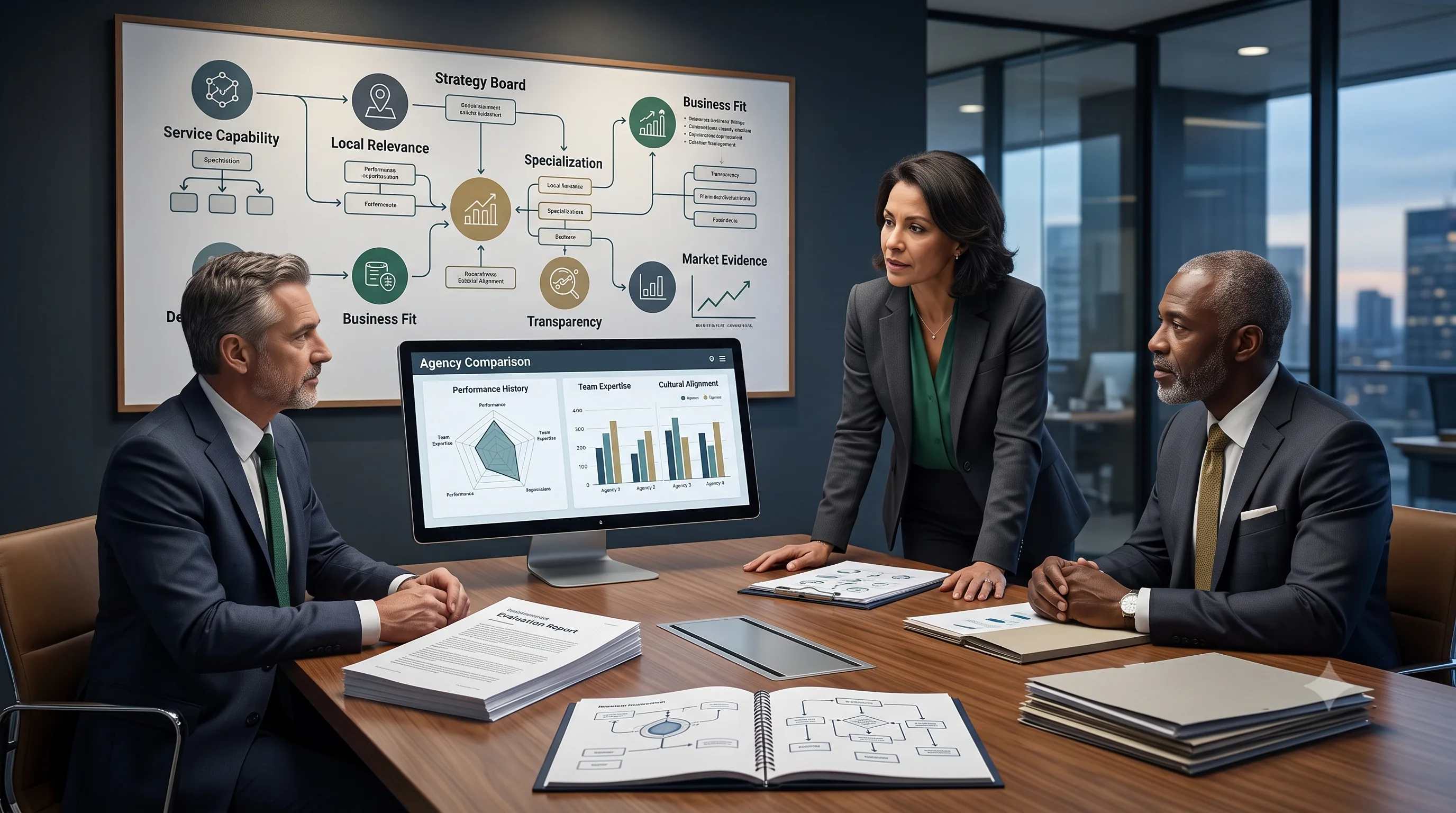 Agency selection framework and evaluation factors