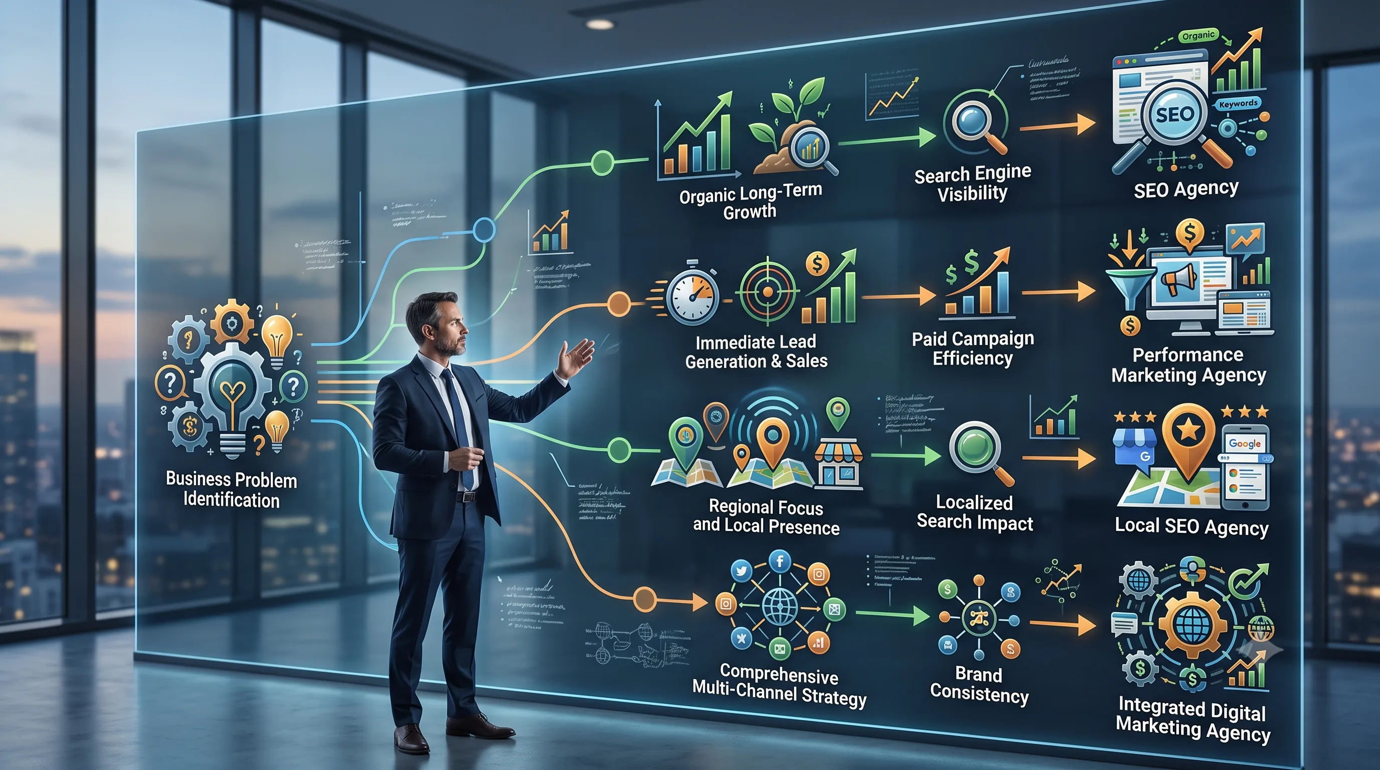 Choosing the right digital marketing agency based on business goals