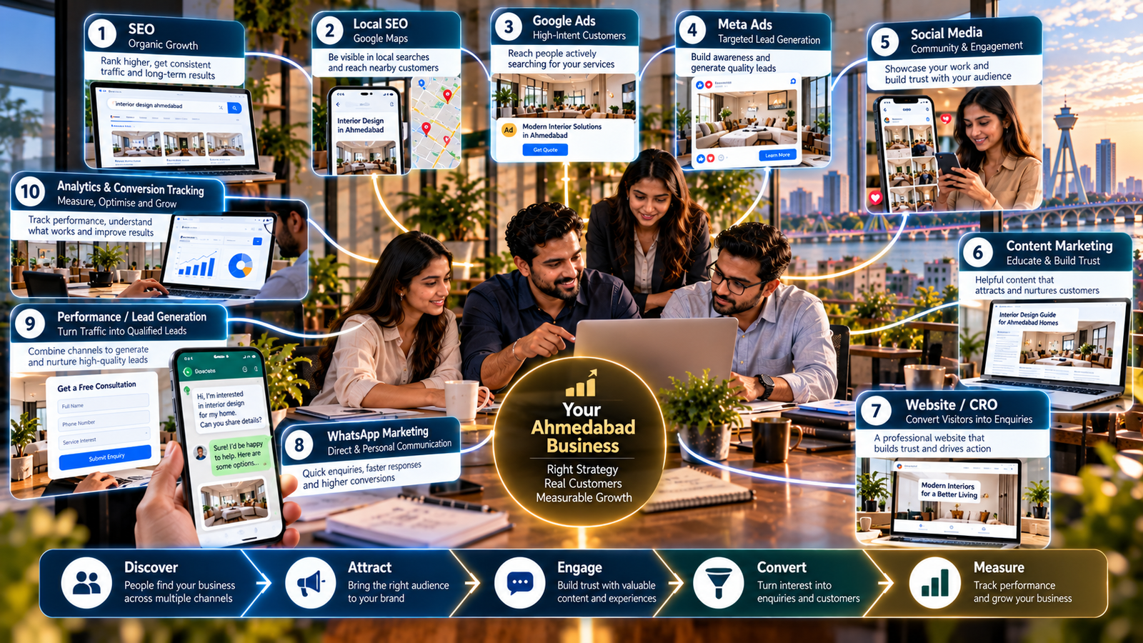 Digital Marketing Strategy for Ahmedabad Businesses Digital Marketing Strategy for Ahmedabad Businesses