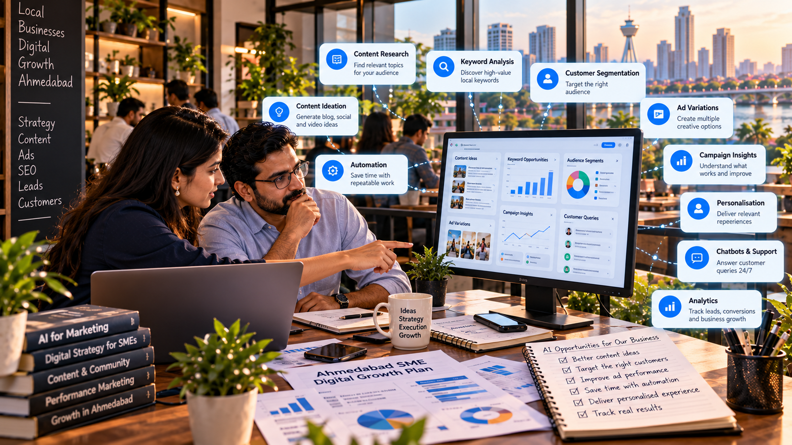 How AI Can Help Ahmedabad SMEs With Digital Marketing