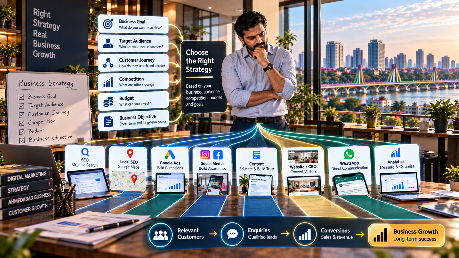 Digital Marketing Strategy for Ahmedabad Businesses Digital Marketing Strategy for Ahmedabad Businesses