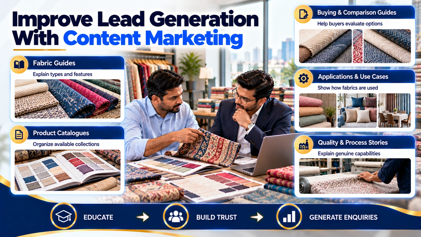 Digital Marketing for Textile Businesses in Ahmedabad