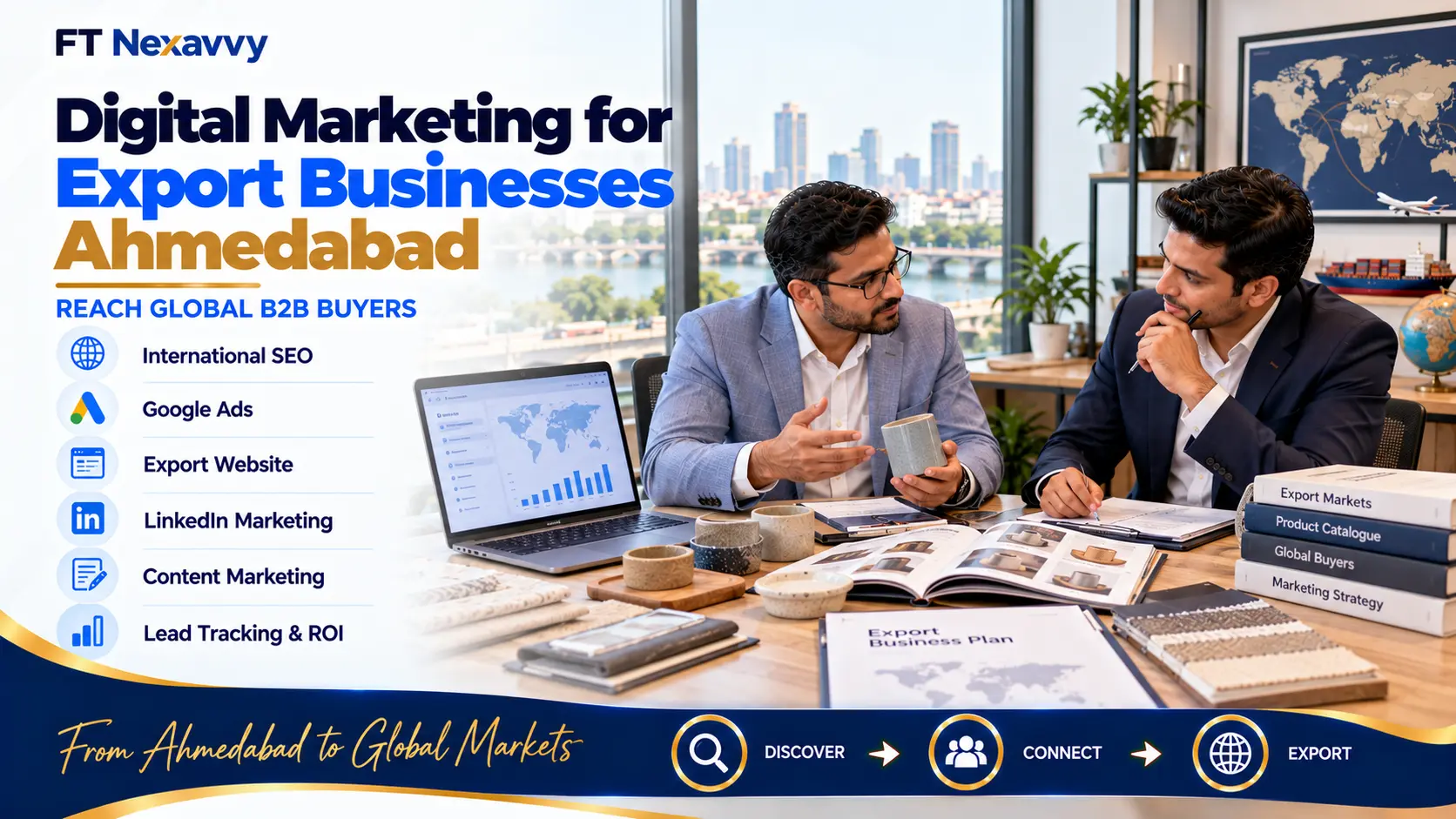 Digital Marketing for Export Businesses in Ahmedabad