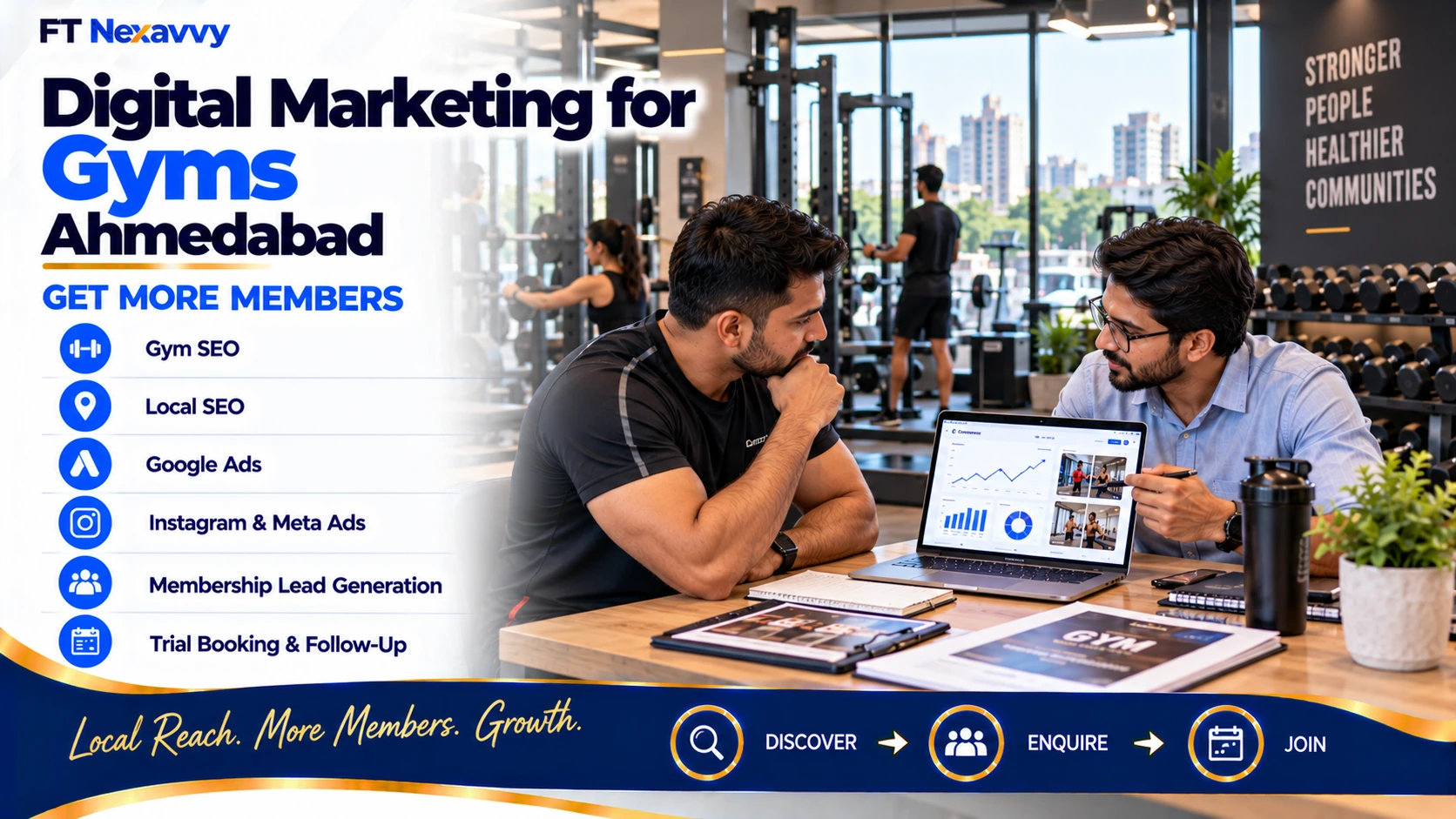 Digital Marketing for Gyms in Ahmedabad: Get More Members