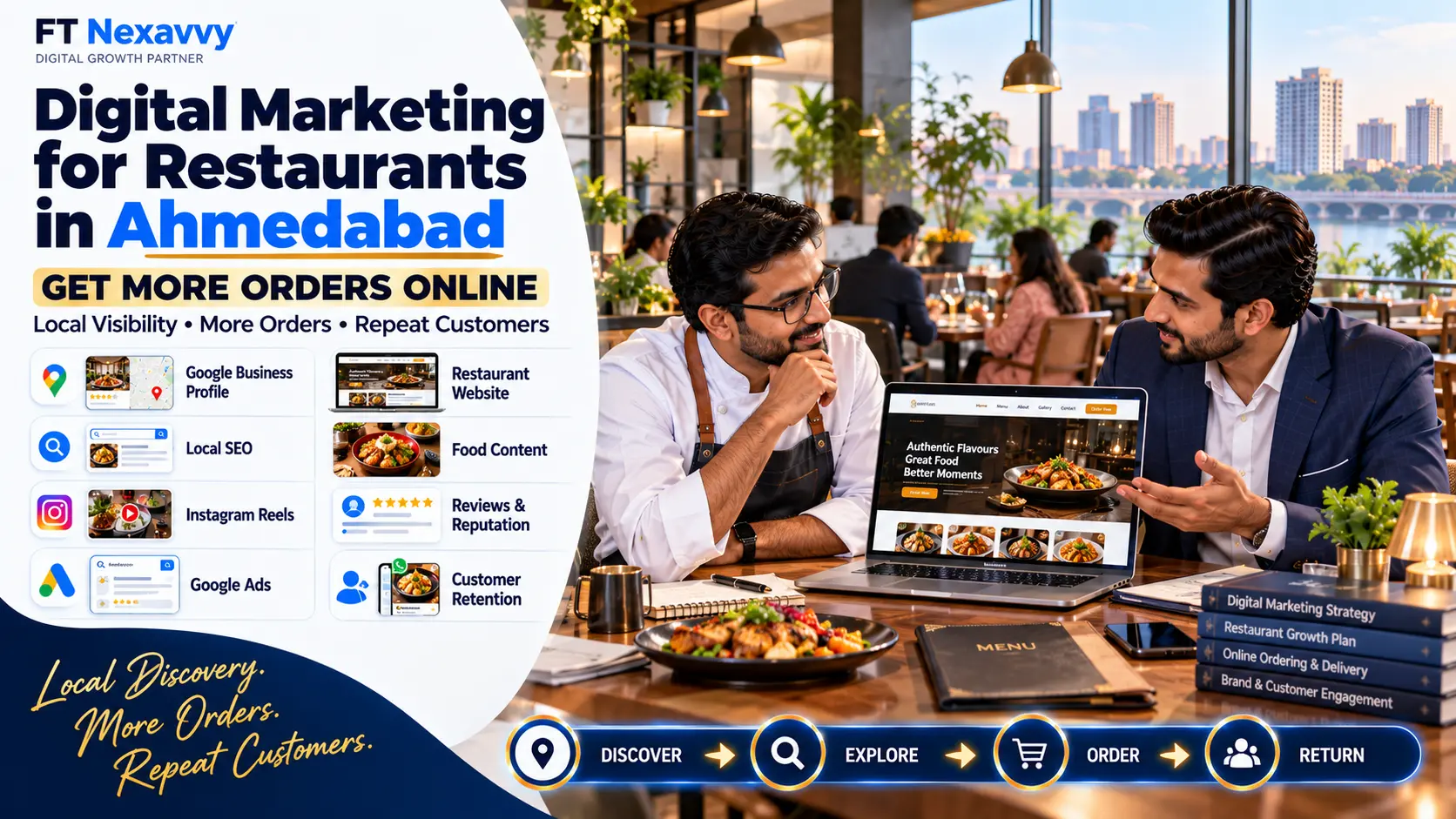 Digital Marketing for Restaurants in Ahmedabad