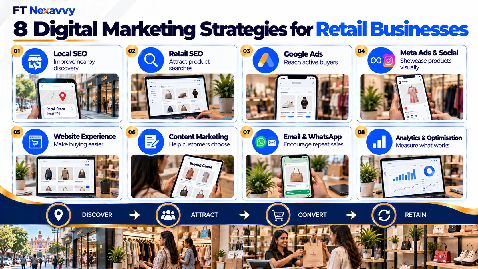 8 Digital Marketing Strategies for Retail Businesses