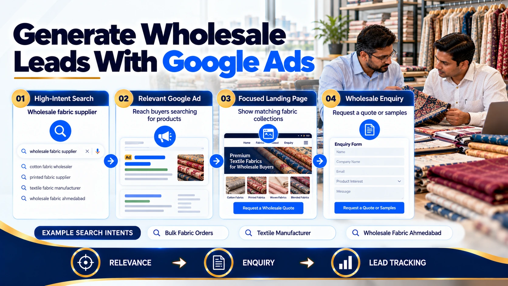 Digital Marketing for Textile Businesses in Ahmedabad