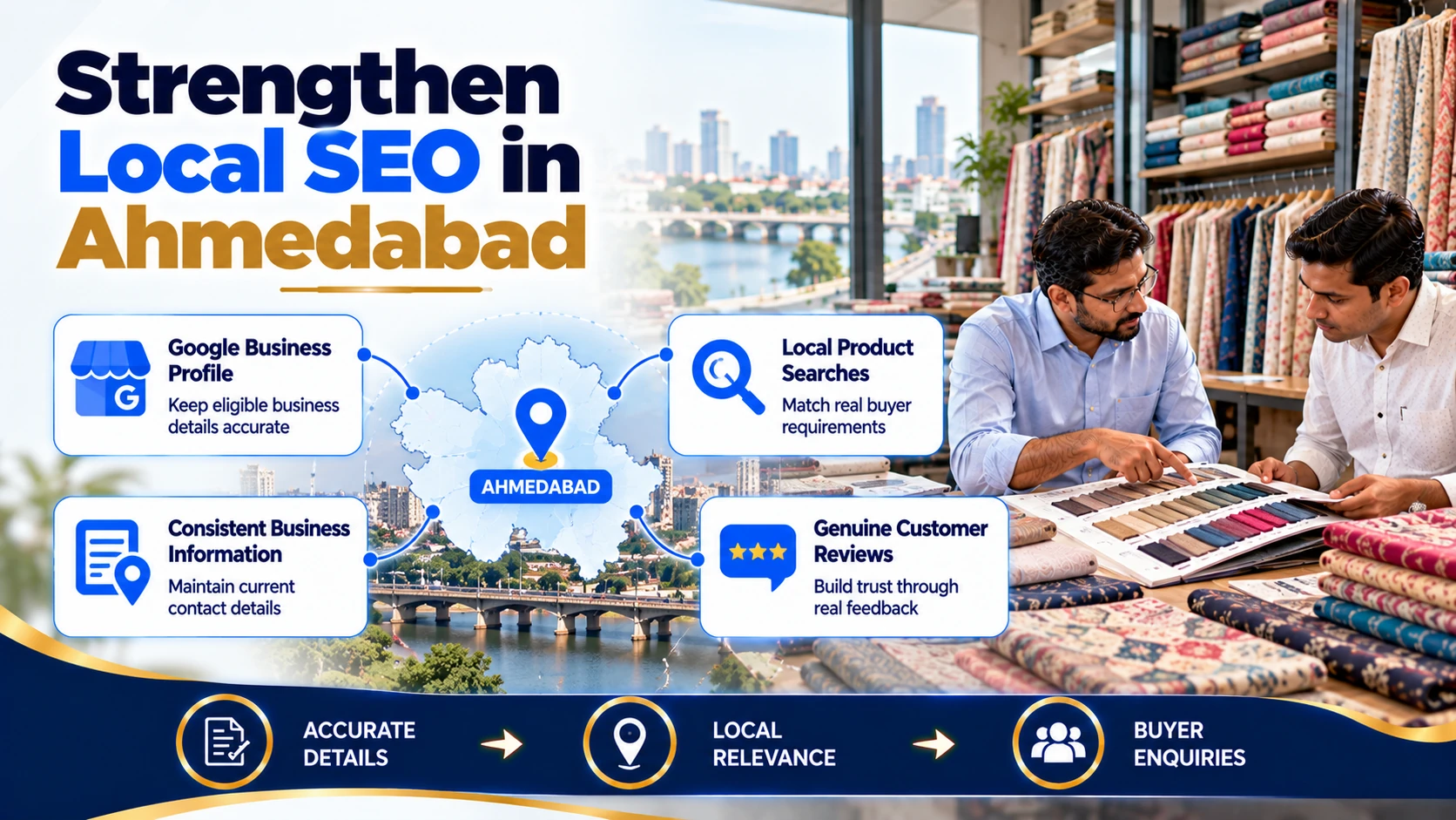Digital Marketing for Textile Businesses in Ahmedabad
