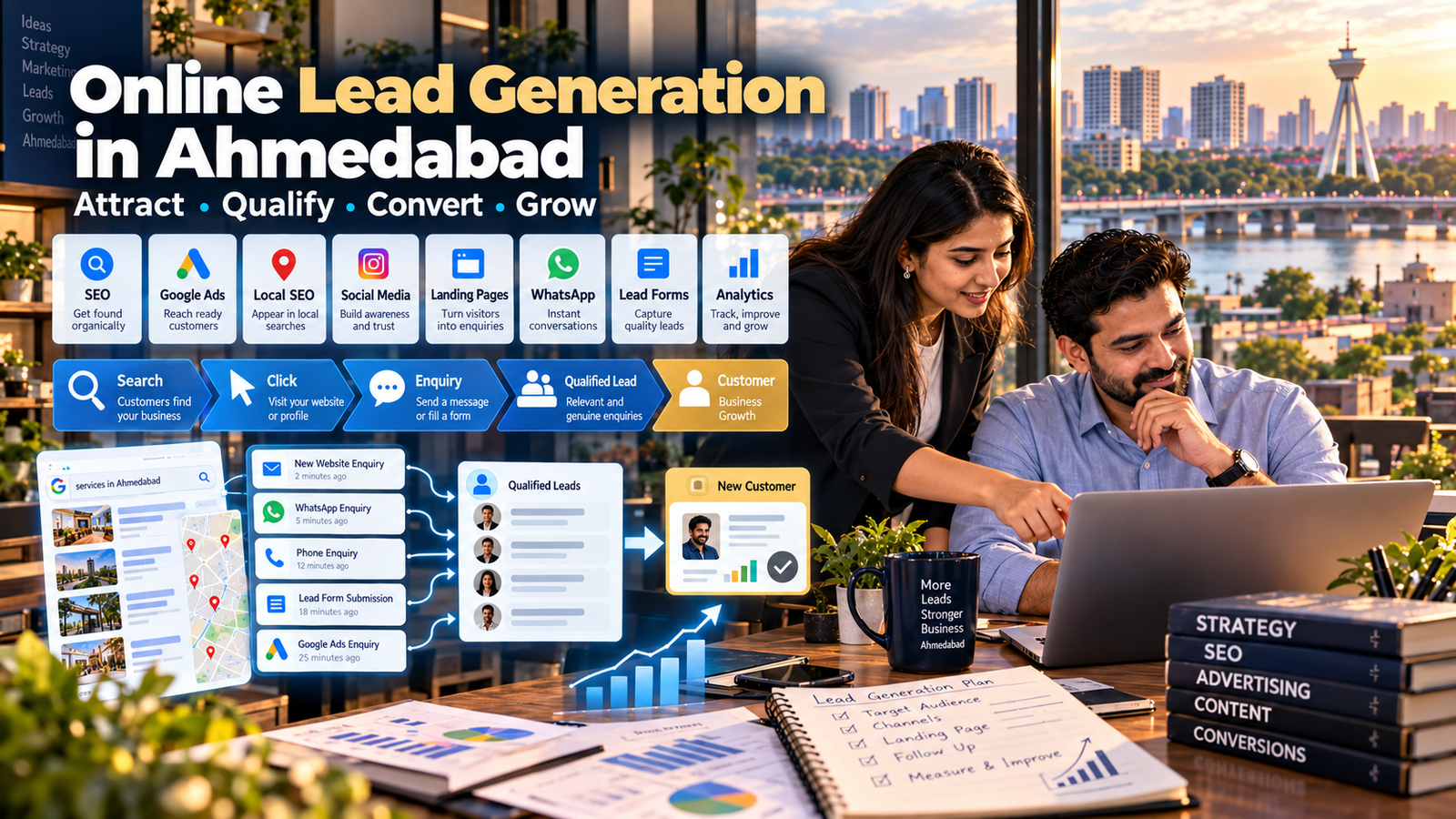 Online Lead Generation for Ahmedabad Businesses