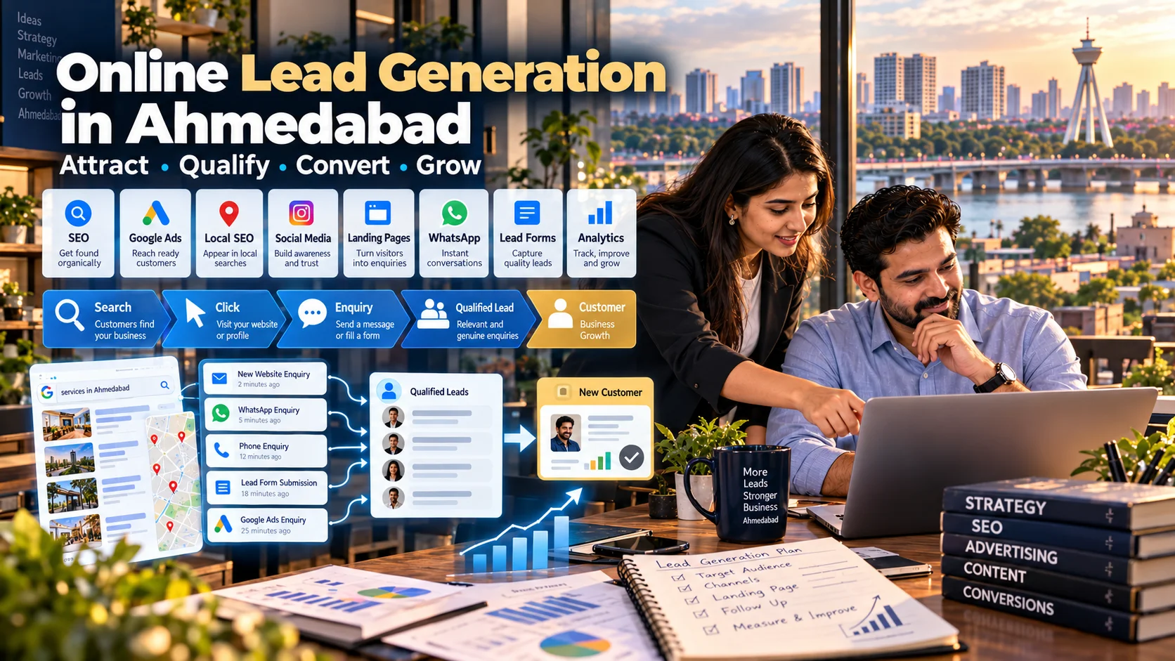 Online Lead Generation for Ahmedabad Businesses