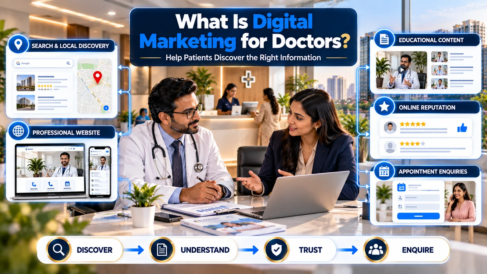 Digital Marketing for Doctors in Ahmedabad Digital Marketing for Doctors in Ahmedabad