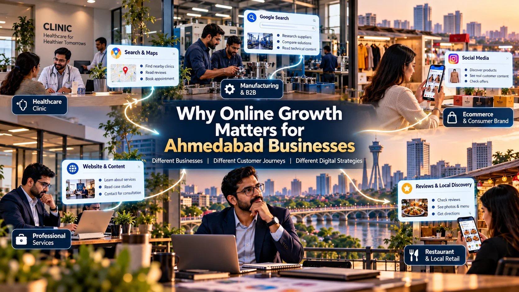 How to Grow Your Business Online in Ahmedabad