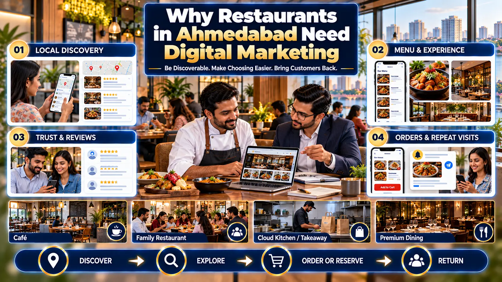 Digital Marketing for Restaurants in Ahmedabad Digital Marketing for Restaurants in Ahmedabad