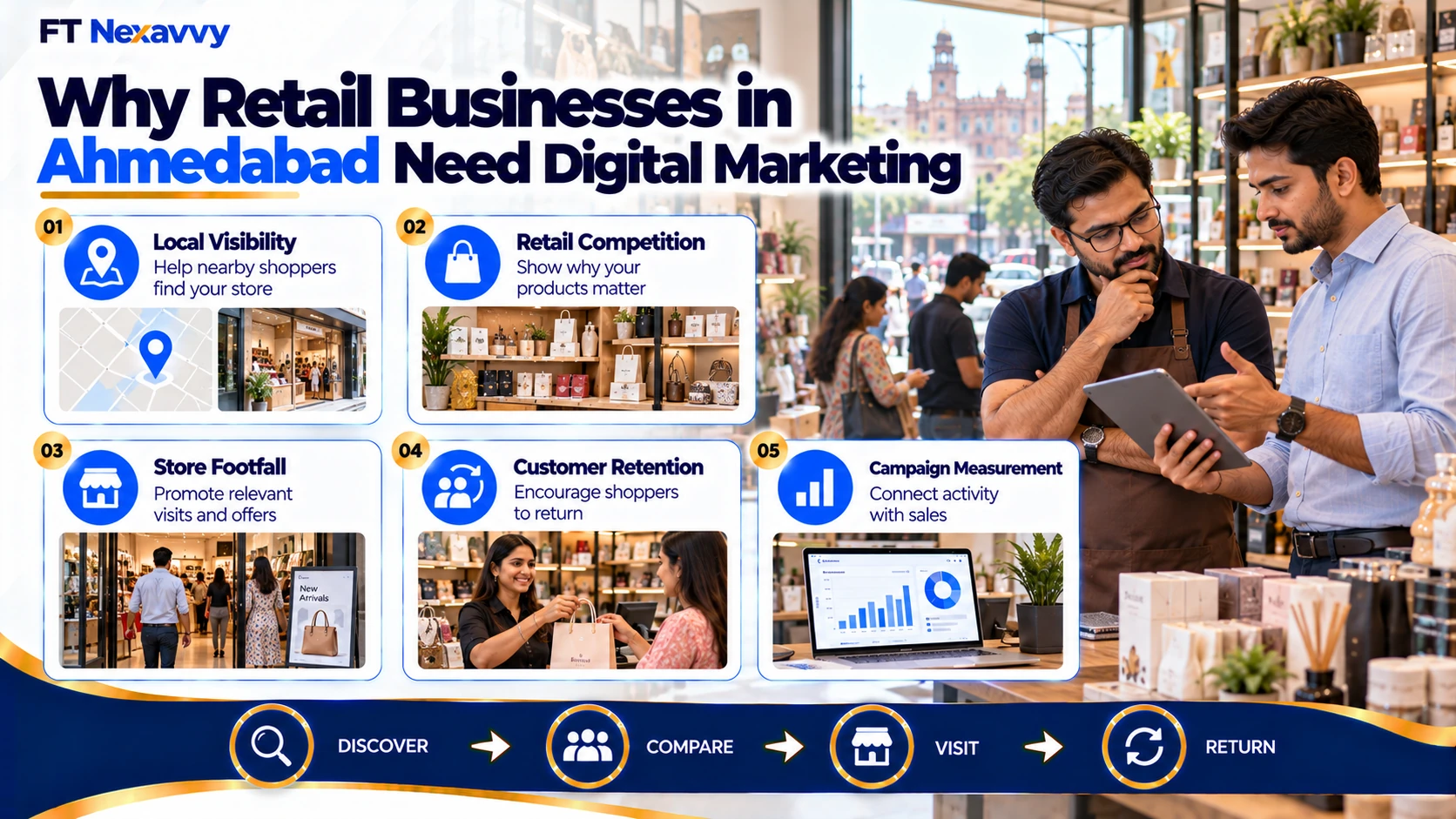 Why Retail Businesses in Ahmedabad Need Digital Marketing